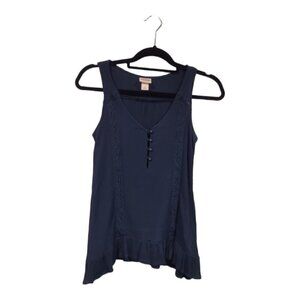 Mossimo Women's Navy Blue Tank Size Small
